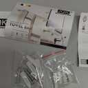 JQK Bath Towel Bar, 27 Inch 304 Stainless Steel Thicken 0.8mm Towel Rack Bathroom, Towel Holder Brushed Finished Wall Mount, Useable Length 24 Inch, TB110L24-BN