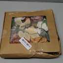 Artificial Flowers Combo Box for DIY Wedding Bouquet Arrangement, Silk Faux Flower for Bridal Table Centerpieces Party Cake Baby ShowerOrange & Burgundy