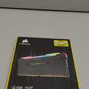 CORSAIR VENGEANCE RGB PRO DDR4 RAM 16GB (2x8GB) 3200MHz CL16-18-18-36 1.35V Intel AMD Desktop Computer Memory - Black (CMW16GX4M2C3200C16)