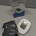 Blood Pressure Monitor, Blood Pressure Cuff 22-42cm - 2 * 99 Sets of Memory, 4*AAA Battery Included, White