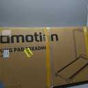 Walking Pad Treadmill with Handle Bar and Adjustable Incline, Compact Portable Treadmills for Home Office, 2.5HP Quiet Anti-Slip Under Desk Treadmills, 0.6-3.8 MPH Remote Speed Control, 300 LBS