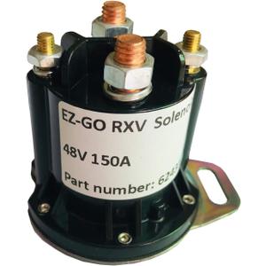 Dr.Acces Golf Cart Solenoid for EZGO RXV Electric Golf Cart Solenoid, 48V 150A,4 Terminal OEM# 624317,649373