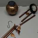 YHmall Solar Wind Chimes for Outside, Hanging Memorial Wind Chimes for Mom Women Grandma, Flower Solar Lantern Windchimes Outdoors for Garden Decor