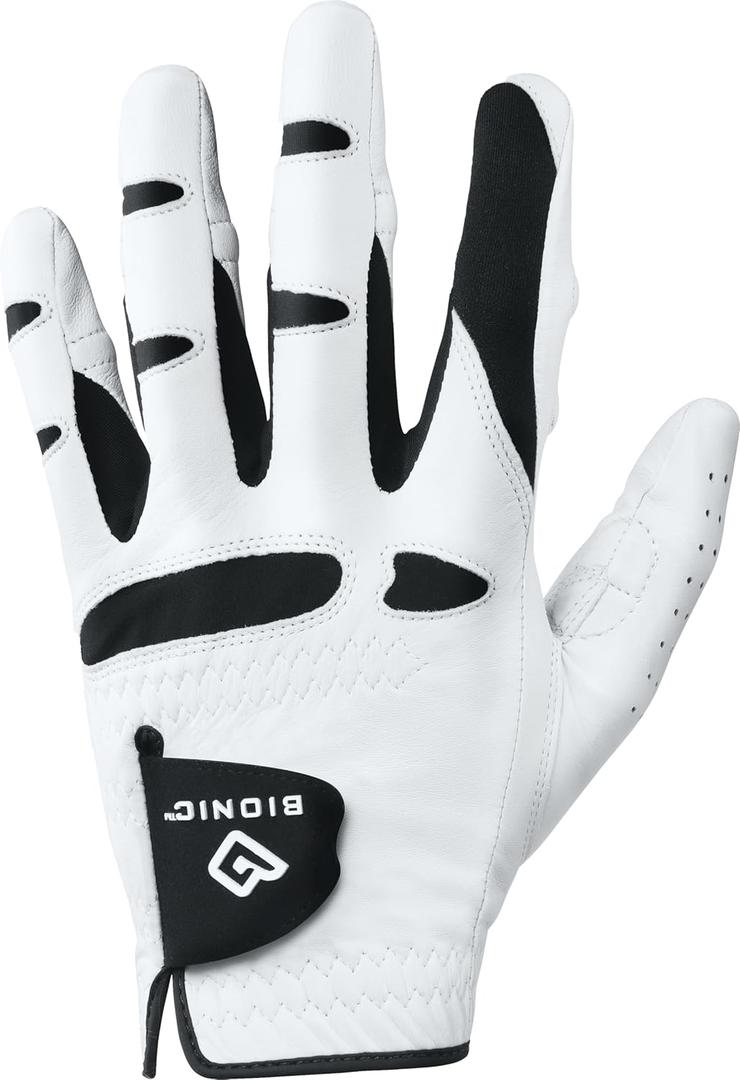 Bionic Men's Stablegrip 1.0 White Golf Glove (M)