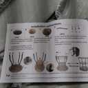 Round Side Table,3 Tier End Table with Storage Shelves for Living Room, Accent Sofa Couch Table for Small Spaces,Nightstand with Metal Frame for Bedroom, Rustic Brown - 19.7"