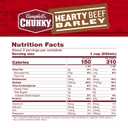 Campbells Chunky Soup, Hearty Beef and Barley Soup, 18.8 Oz Can (Case of 12)