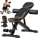 Adjustable Weight Bench for Home Gym, Foldable Workout Bench, Incline Bench