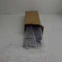 Large Utensil Holder for Kitchen Counter:Kitchen Cooking Utensil Holder Organizer with Diatomaceous Earth Base Matte Black (4 Compartments)