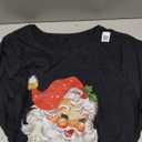 Retro Jolly Santa Claus Face Vintage St. Nick Christmas T-Shirt 2XL