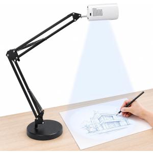 Tracing Projector for Drawing & Painting, Art Projector for Tracing | Compatible with iOS/Android/WiFi/USB/HDMI, Desktop & Wall Projection Tool for Sketching, Murals, Crafts & Cake Decorating