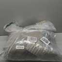 Finlonte Queen Size Quilt Set, Farmhouse Plaid Queen Comforter, Cotton Quilted Bedspread, Charcoal Beige Brown Lightweight Comforter Bedding Set for All Season, 3-Piece (Queen (90"x98"))