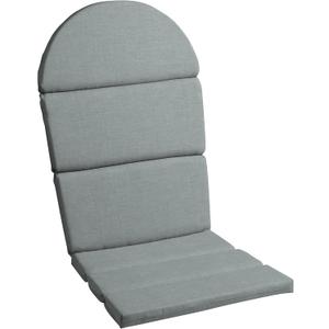 Arden Outdoor Foam Adirondack Cushion, 21.5 x 19, Water Repellent, Fade Resistant, Foam Cushion for Adirondack Chairs Stone Grey Leala