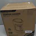 Compact 5-Cup Programmable Drip Coffee Maker  the essential coffee machine with Digital Clock, 24-hour Timer, Auto Shut-Off, and a Removable Filter Basket for Home & Office.