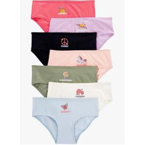 Carter's Girls 7-Pack Underwear Size 4/5 4/5A