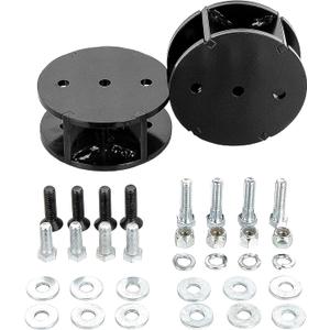 TORQUE Airbag Air Bag Lift Spacer for Lifted Vehicles with Torque, Firestone, Air Lift Suspension Kits and other brands (Replaces Ride Rite 2366, Air Lift 52420) (TR200020AS) 2 inch Straight