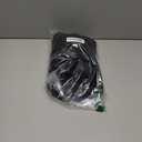 Dokotoo Womens Summer Tops Dressy Casual Crewneck Short Sleeve Shirts Solid Hollow Out Knit Loose Sweater Blouses (Large, Black)