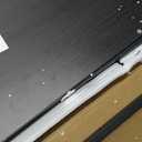 MINOSYS Computer Desk - 32 Inch Home Office Desk with Storage, Gaming Desk with Monitor Stand, Modern Simple Study Table, Adjustable Storage Space, Black