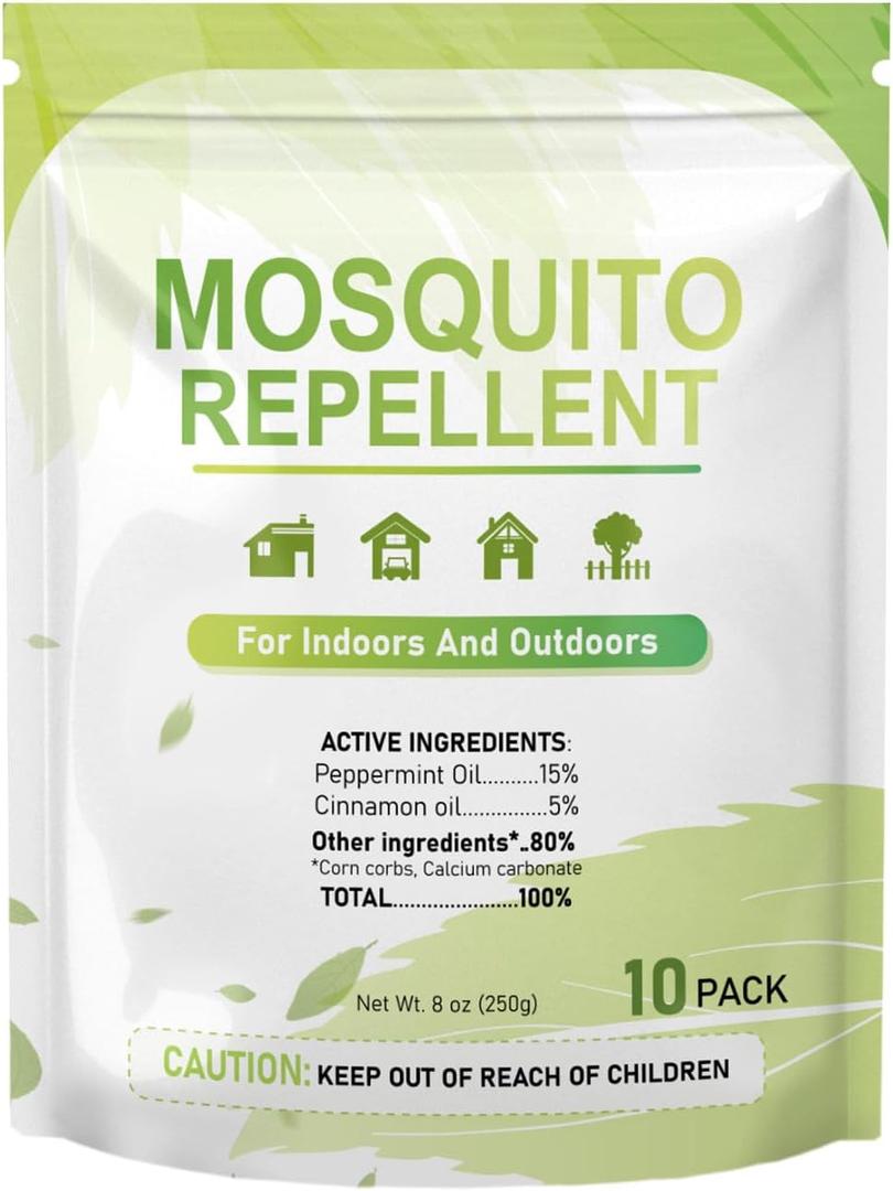 Mosquito Repellent Outdoor Patio,MOS 123456817441 Mosquitoes Repellent Outdoor Powerful (BBD: 4/11/28)