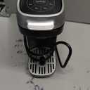 Small Single Serve Coffee Maker for K Cup and Ground Coffee, Fast Brew One Cup Coffee, 6 to 12 oz. Brew Sizes, Machine with Descaling Reminder and Water Window, Black