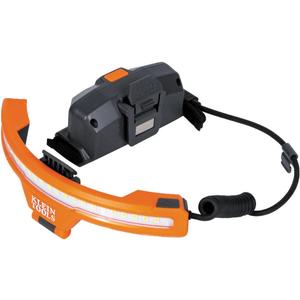 Klein Tools KHH56308 Rechargeable LED Wide-Beam Headlamp for Klein Tools Hard Hats, 770 Lumens, for Work, Battery and Mount Included