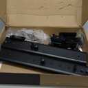 Dual Monitor Stand  Vertical Stack Screen FreeStanding Monitor Riser Fits Two 13 to 34 Inch Screen with Swivel, Tilt, Height Adjustable, Holds One (1) Screen Up to 44Lbs