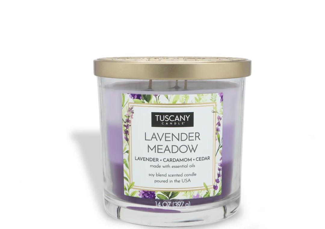Lavender Meadow Long-Lasting Scented Jar Candle (14 oz