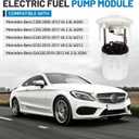 Electric Fuel Pump Module with Sending Unit Fits for Mercedes-Benz C300 C350 E550 GLK350 2008-2012, 3.0L 3.5L 5.5L, Gas,Left & Right, Primary Fuel Tank, Replace 2044700794