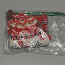 KYEESE Dog Christmas Sweater, Warm Dog Sweater for Dogs with Cute Reindeer Antler Hood, Soft Knitwear with Leash Hole, Cozy Holiday Pet Outfit for Winter (Large (11-19lbs))