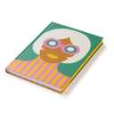 Olimpia Zagnoli Green Midsized Lined Notebook