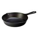 Lodge 8 Inch Cast Iron Pre-Seasoned Skillet – Signature Teardrop Handle - Use in the Oven, on the Stove, on the Grill, or Over a Campfire, Black