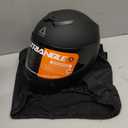 TRIANGLE Kids Motorcycle Helmets Youth Full Face Helmet DOT Approved, Matte Black, Large