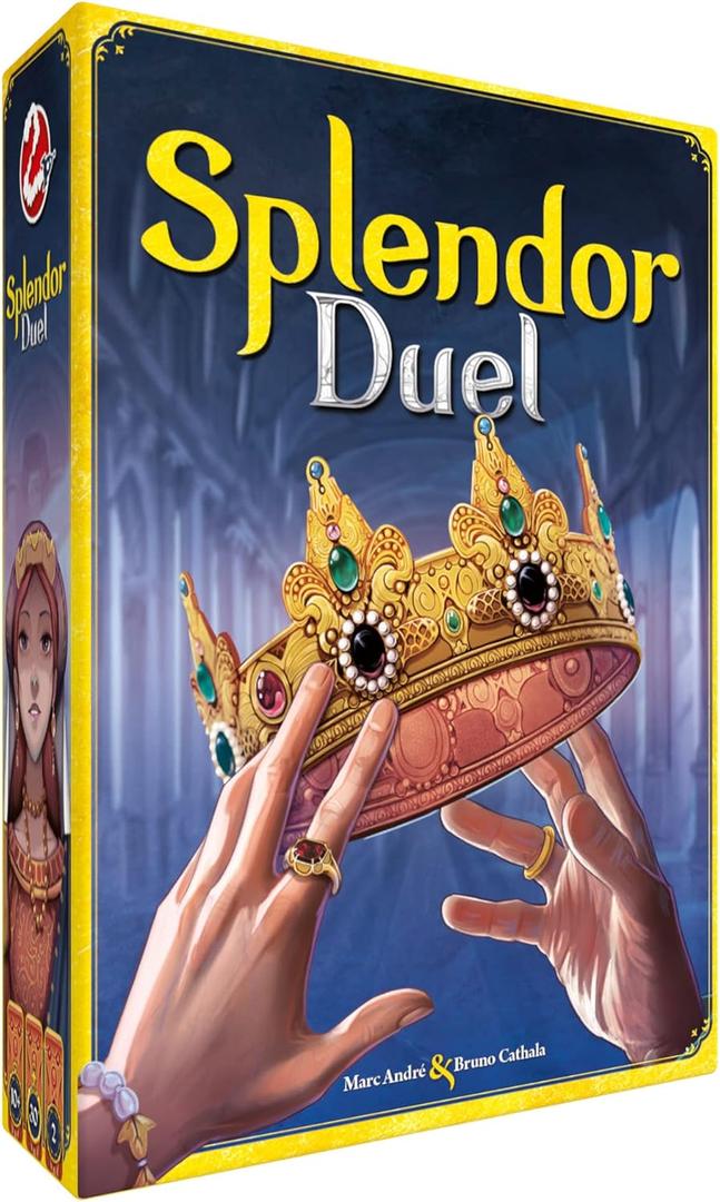 Space Cowboys Splendor Duel Board Game - Two-Player Strategy Game for Intense Gem Collecting Battles - Fun Family Game for Kids and Adults, Ages 10+, 2 Players, 30 Minute Playtime, Made