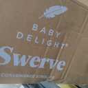 Baby Delight | Swerve Stroller | Lightweight | for Travel & Everyday | Multi-Position Recline | Compact Fold | Extra Storage | Black