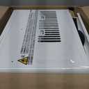 LG 6,000 BTU Window Air Conditioner, Cools 250 Sq.Ft. (10' x 25' Room Size), Quiet Operation, Electronic Control with Remote, 2 Cooling & Fan Speeds, 2-Way Air Deflection, Auto Restart, 115V