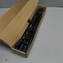 31.49 or 47.24 inch Ground Stake Mount Stand with Solar Panel Mount for Ring, Blink, Arlo, Eufy, Wyze, Google Nest, Simplisafe Cameras and Solar Panels Ground Stake BracketBlack