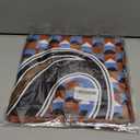 AWAYTR 35” Alphabet Head Scarf for Women Like Silk Scarf for Hair Scarves Hair Bandana For Women Headscarf Hair Wrap Scarfs Neck (S) Pack Of 2