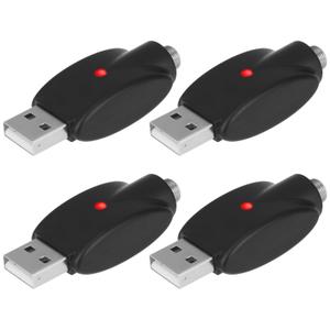 The Lord of the Tools 4pcs 510 Out Threaded USB Smart Charger with Over-Charge Protection LED Indicator for Laptop Car Charger Flashlight 2 Pack