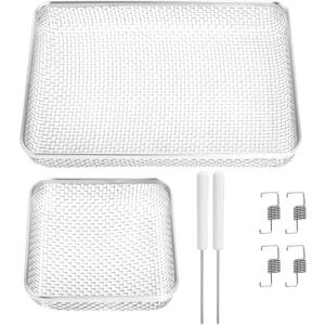 RV Furnace Screen for RV Water Heater Vent Cover, Stainless Steel Mesh with Installation Tool