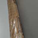 LazBlinds No Tools No Drill Cordless Bamboo Roman Shades, Light Filtering Window Treatment, Roll Up Bamboo Blinds for Windows 44'' W x 48'' H, Ceylon Light Russet