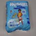 Huggies Little Swimmers Disposable Swimming Diapers, Size 4 (24-34 lbs), 18 Ct