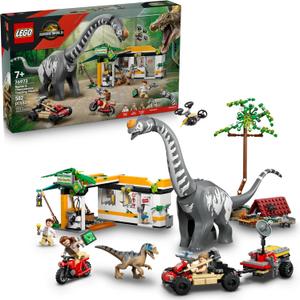 LEGO Jurassic World Raptor & Titanosaurus Tracking Mission Kids Toy - Building and Learning Toy for Pretend Play - Dinosaur Action Figures for Boys & Girls, Ages 7+ - Gift Idea for Birthdays -76973