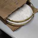 Decorative Tray & Elegant Coffee Table Tray,Beautiful Round Trays 11" Round Table Centerpiece Home Decor for Organizing Jewelry, Keys,Ideal Living Room Apartment Must Haves Essentials