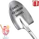 Dads Ice Cream Shovel Spoon Funny Gifts for Dad -Fathers Day Gifts from Daughter, Unique Personalized Gifts for Dad PaPa Father in Law Birthday Christmas Gifts