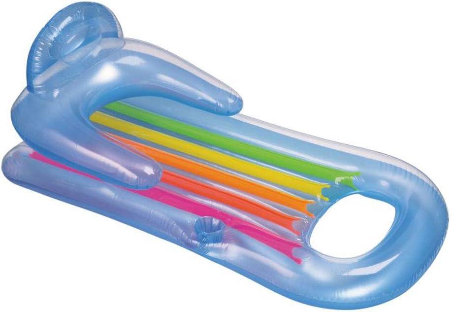 Intex King Kool 58802EP Inflatable Lounging Swimming Pool Float, Multi-Colored