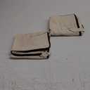 AMJ Set of 2, Storage Bags with 3-Side Zip Open & Handles, House Move or Winter Garment Storage in Wardrobe, Beige