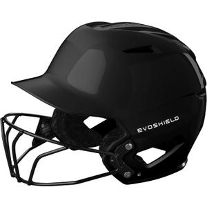 EvoShield XVT 2.0 Batting Helmets with Facemask (Black)