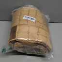 Dimayar Puffer Duffle Bag for Travel – 22”x14”x9” Airline-Approved, Puffy Weekender Bag for Women with Shoe Compartment, 40L（Khaki）