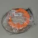 Klein Tools 56382 Non-Conductive Fiberglass Fish Tape, Multi-Groove Wire Puller, Optimized Housing and Handle, 50-Foot x 3/16-Inch