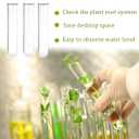 15Pcs Glass Tubes for Plants, Plant Propagation Tube Test Tubes for Scientific Experiments 20 ml Glass Test Tubes for Hydroponic Plants, Home Office Wall Decor (12cm)