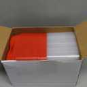 Layhit 30 Pcs Valentine's Day Heart Containers Plastic Food Storage Containers with Lids Heart Shaped Disposable Dessert Lunch Box for Kitchen Restaurant Fruit Vegetable (Red,28 oz)